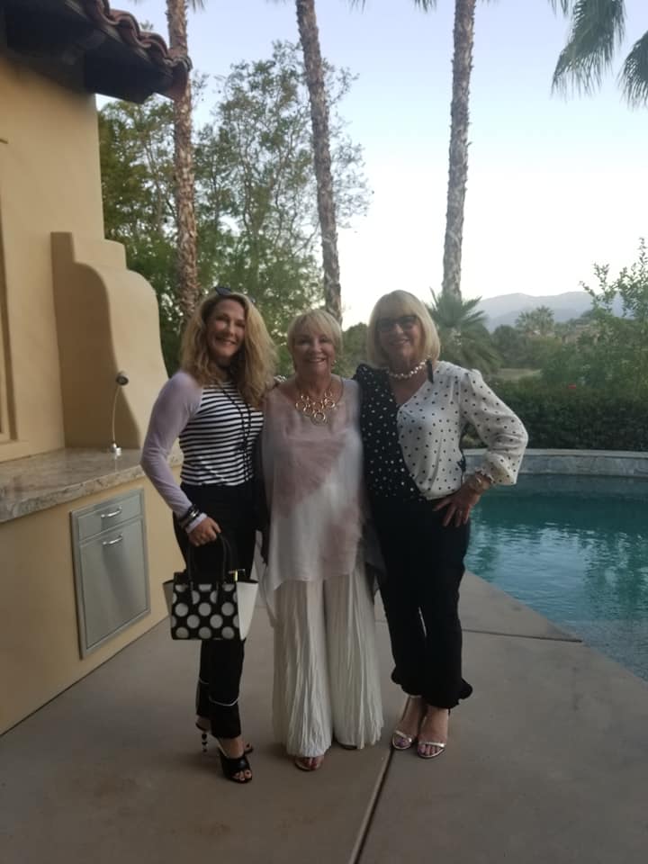 Donna with friends