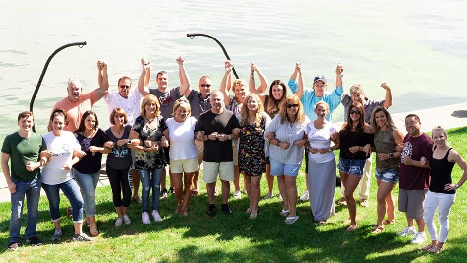Donna with family